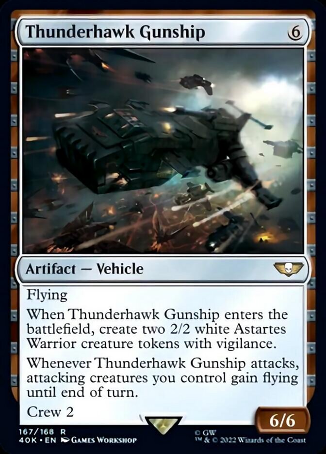 Thunderhawk Gunship (Surge Foil) [Warhammer 40,000] | Anubis Games and Hobby