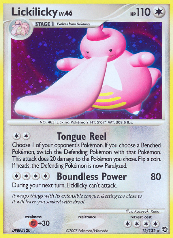 Lickilicky (12/132) [Diamond & Pearl: Secret Wonders] | Anubis Games and Hobby