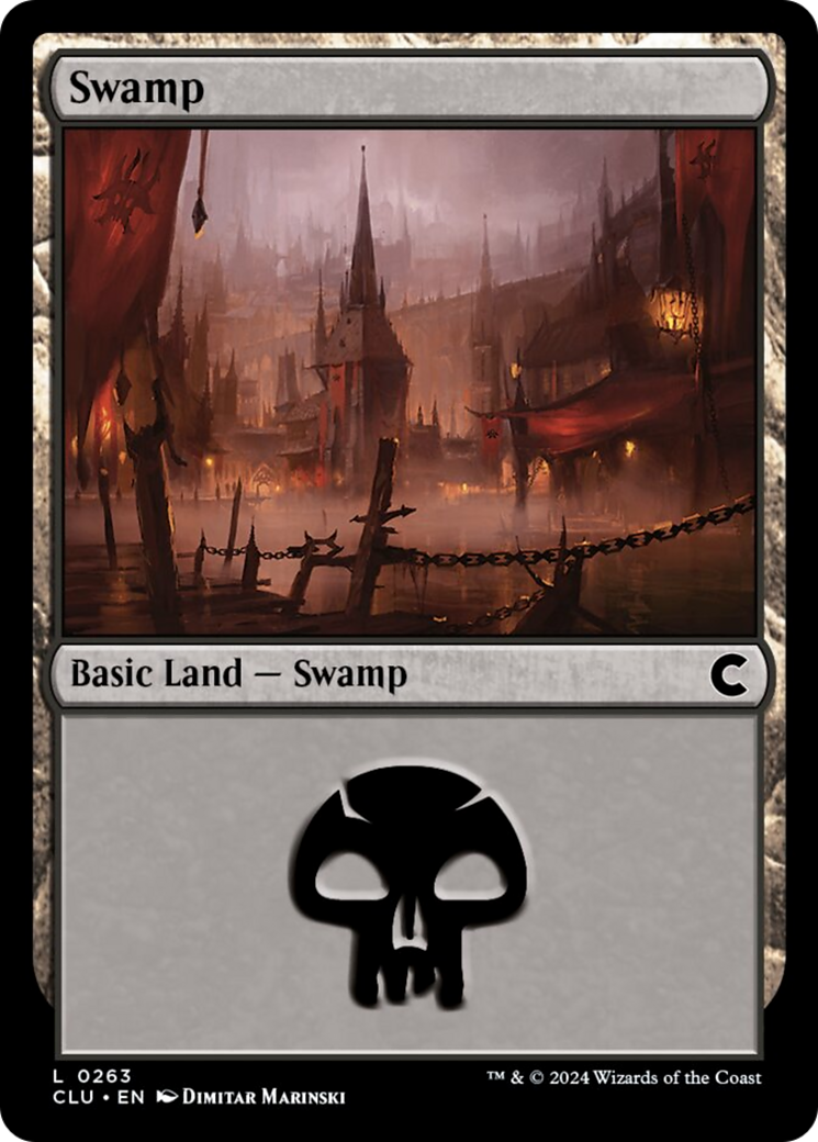 Swamp (0263) [Ravnica: Clue Edition] | Anubis Games and Hobby