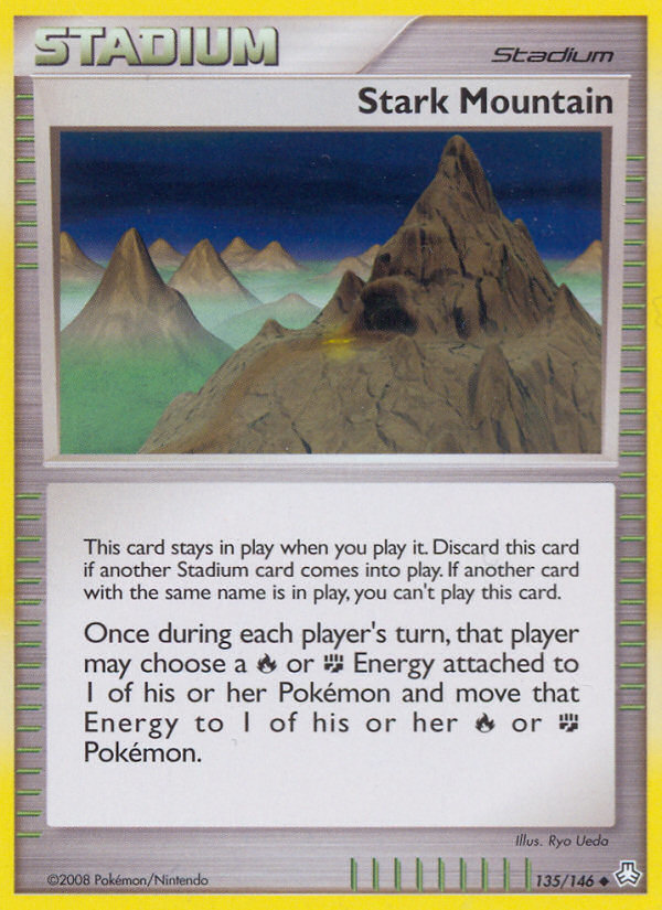 Stark Mountain (135/146) [Diamond & Pearl: Legends Awakened] | Anubis Games and Hobby