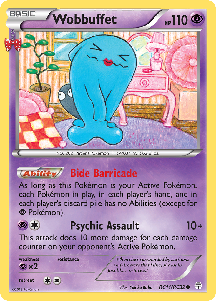 Wobbuffet (RC11/RC32) [XY: Generations] | Anubis Games and Hobby