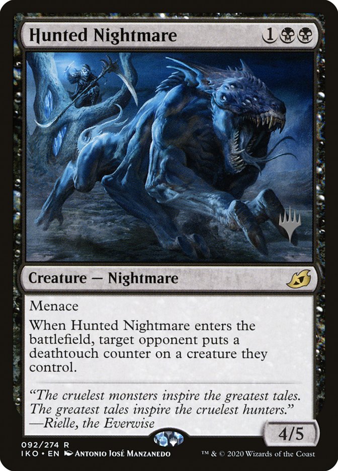 Hunted Nightmare (Promo Pack) [Ikoria: Lair of Behemoths Promos] | Anubis Games and Hobby