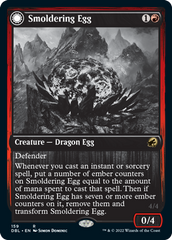 Smoldering Egg // Ashmouth Dragon [Innistrad: Double Feature] | Anubis Games and Hobby