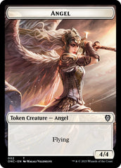 Soldier (007) // Angel Double-Sided Token [Phyrexia: All Will Be One Commander Tokens] | Anubis Games and Hobby