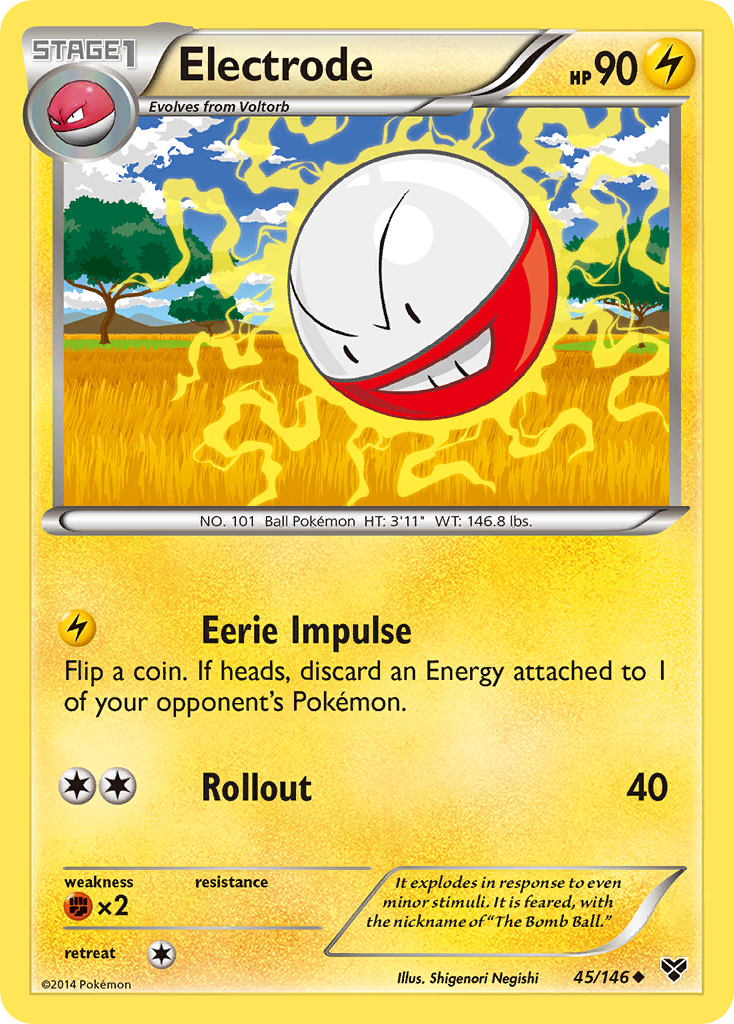 Electrode (45/146) [XY: Base Set] | Anubis Games and Hobby