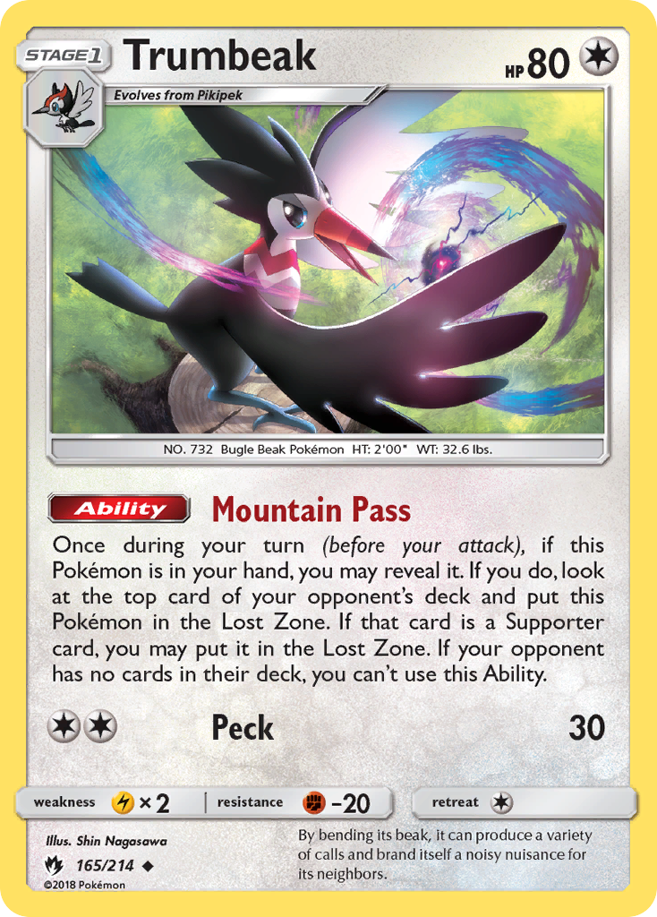 Trumbeak (165/214) [Sun & Moon: Lost Thunder] | Anubis Games and Hobby