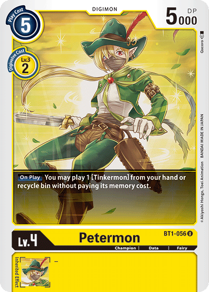 Petermon [BT1-056] [Release Special Booster Ver.1.0] | Anubis Games and Hobby