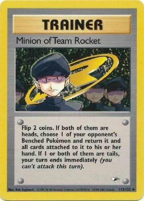 Minion of Team Rocket (113/132) [Gym Heroes Unlimited] | Anubis Games and Hobby