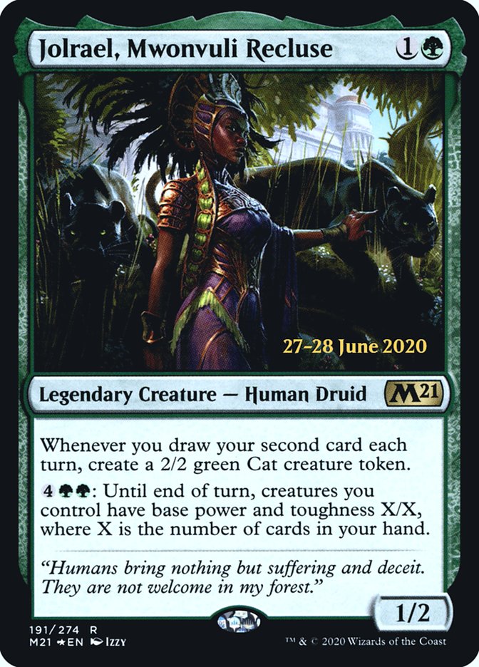 Jolrael, Mwonvuli Recluse [Core Set 2021 Prerelease Promos] | Anubis Games and Hobby