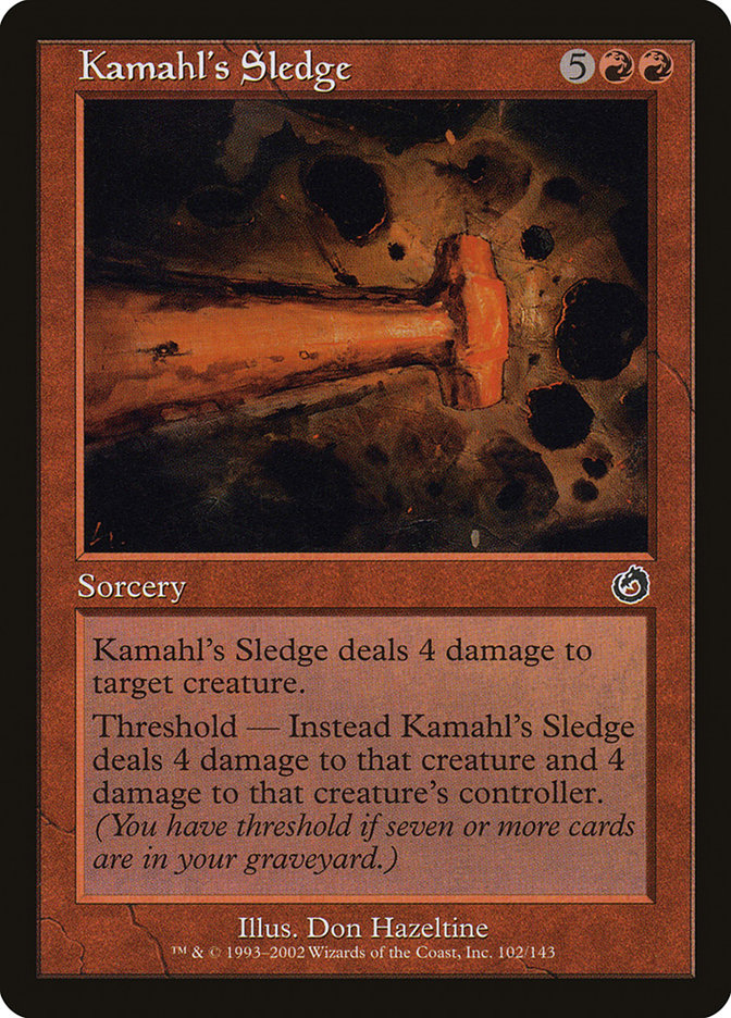 Kamahl's Sledge [Torment] | Anubis Games and Hobby