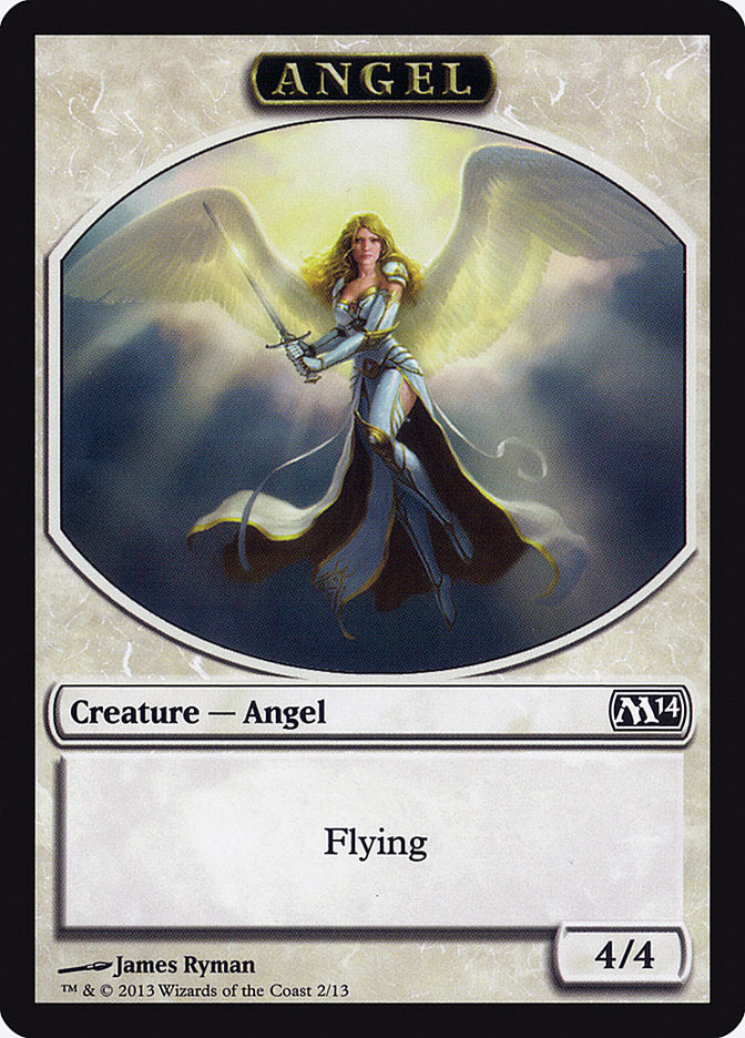 Angel Token [Magic 2014 Tokens] | Anubis Games and Hobby
