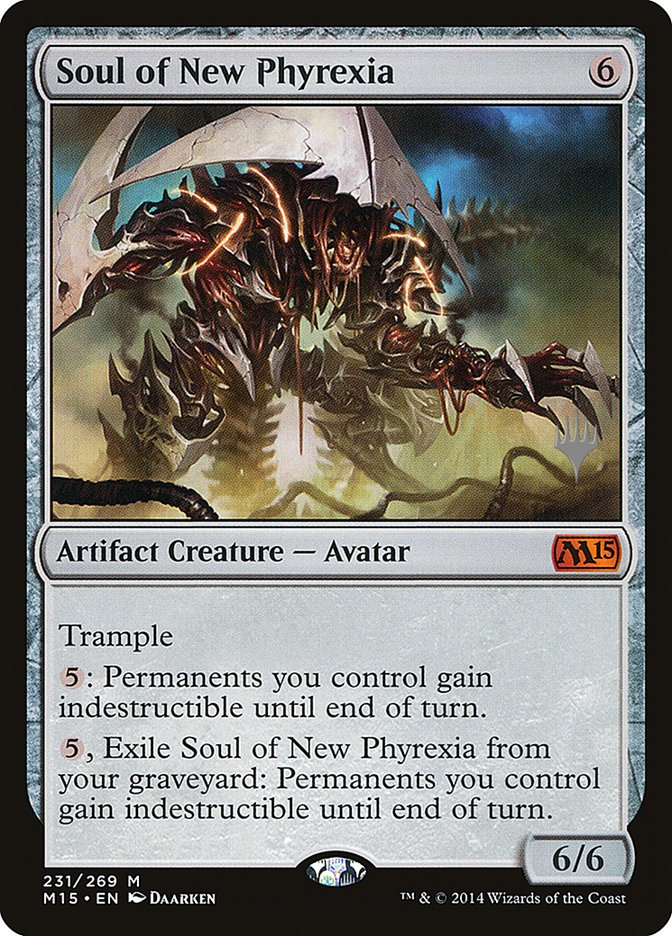 Soul of New Phyrexia [Magic 2015 Promos] | Anubis Games and Hobby