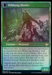 Howlpack Piper // Wildsong Howler [Innistrad: Crimson Vow Prerelease Promos] | Anubis Games and Hobby