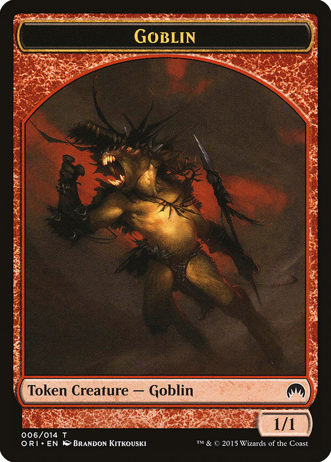 Goblin Token [Magic Origins Tokens] | Anubis Games and Hobby
