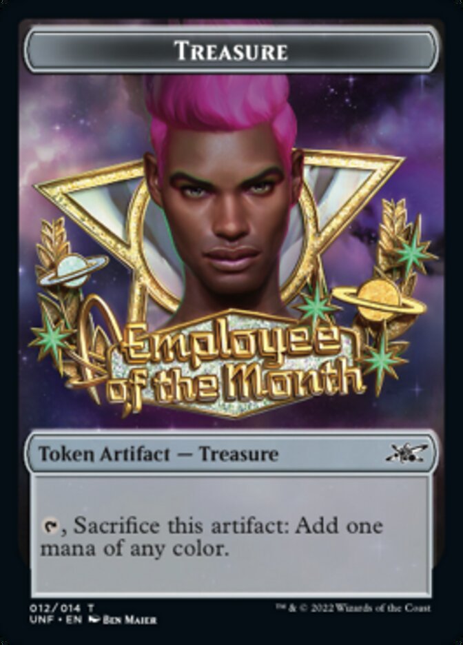 Treasure (012) Token [Unfinity Tokens] | Anubis Games and Hobby