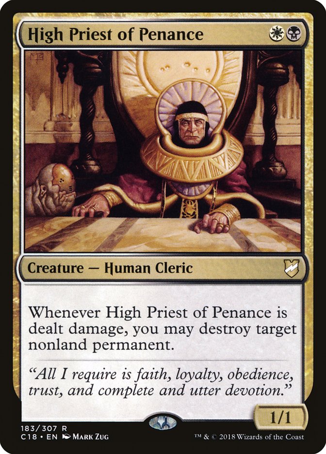 High Priest of Penance [Commander 2018] | Anubis Games and Hobby