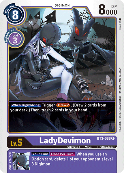 LadyDevimon [BT3-088] [Release Special Booster Ver.1.5] | Anubis Games and Hobby