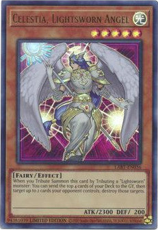Celestia, Lightsworn Angel [LART-EN036] Ultra Rare | Anubis Games and Hobby