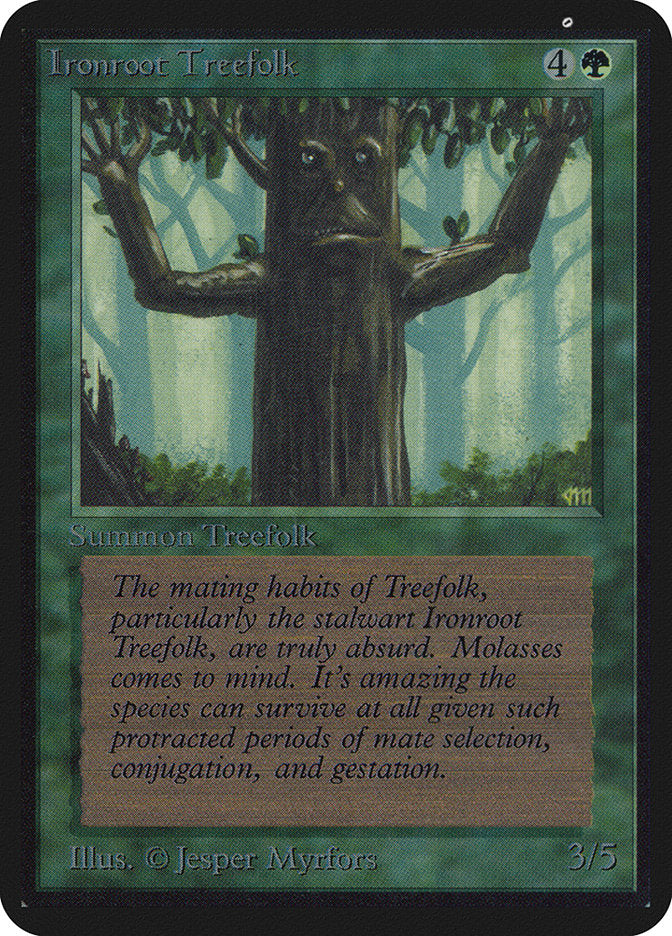 Ironroot Treefolk [Alpha Edition] | Anubis Games and Hobby