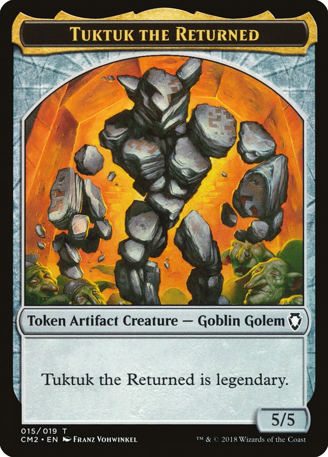 Tuktuk the Returned Token [Commander Anthology Volume II Tokens] | Anubis Games and Hobby