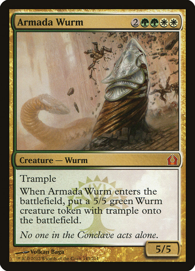 Armada Wurm [Return to Ravnica] | Anubis Games and Hobby