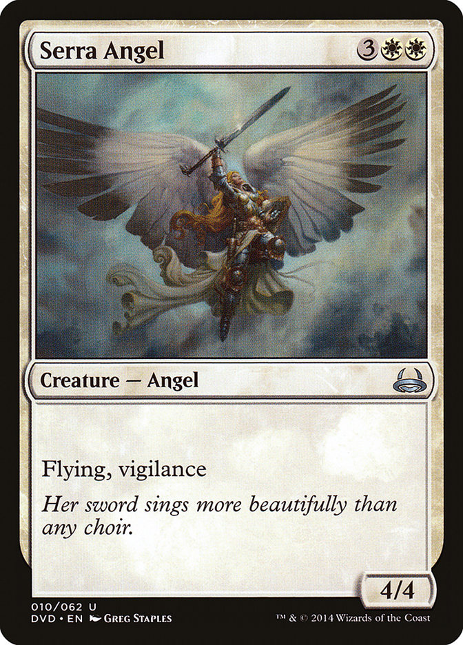 Serra Angel (Divine vs. Demonic) [Duel Decks Anthology] | Anubis Games and Hobby