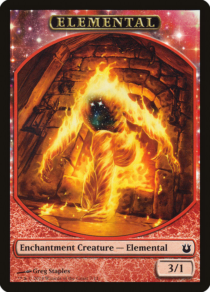 Elemental Token [Born of the Gods Tokens] | Anubis Games and Hobby