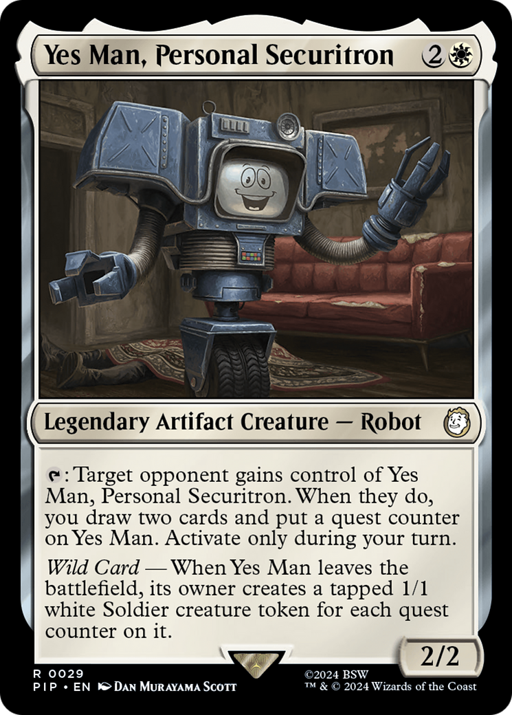Yes Man, Personal Securitron [Fallout] | Anubis Games and Hobby