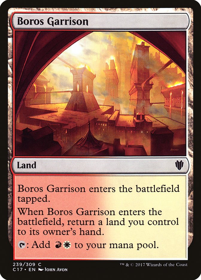 Boros Garrison [Commander 2017] | Anubis Games and Hobby
