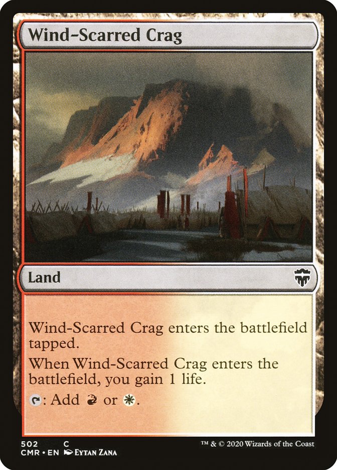 Wind-Scarred Crag [Commander Legends] | Anubis Games and Hobby