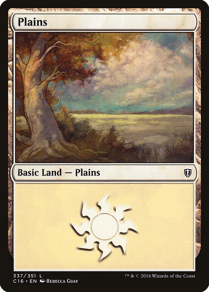 Plains (337) [Commander 2016] | Anubis Games and Hobby