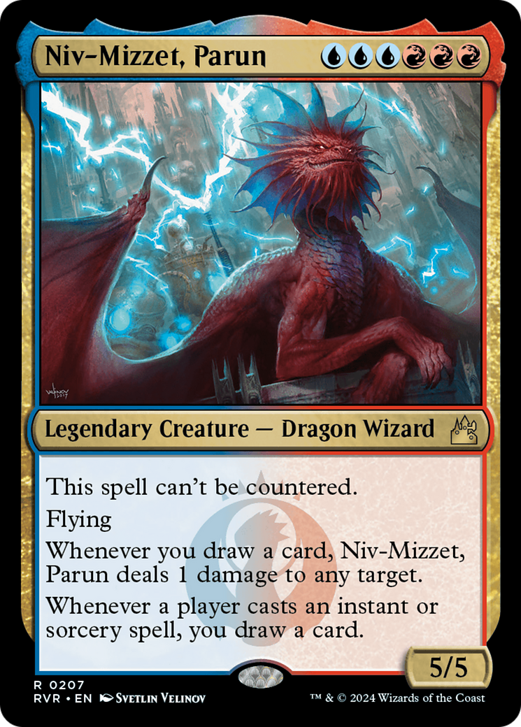 Niv-Mizzet, Parun [Ravnica Remastered] | Anubis Games and Hobby