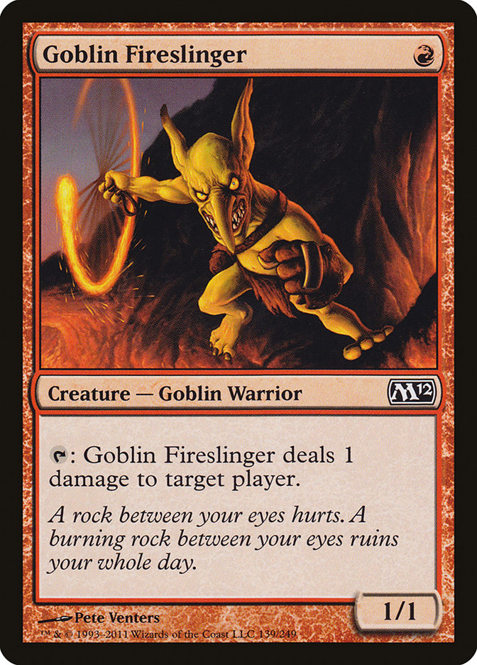 Goblin Fireslinger [Magic 2012] | Anubis Games and Hobby