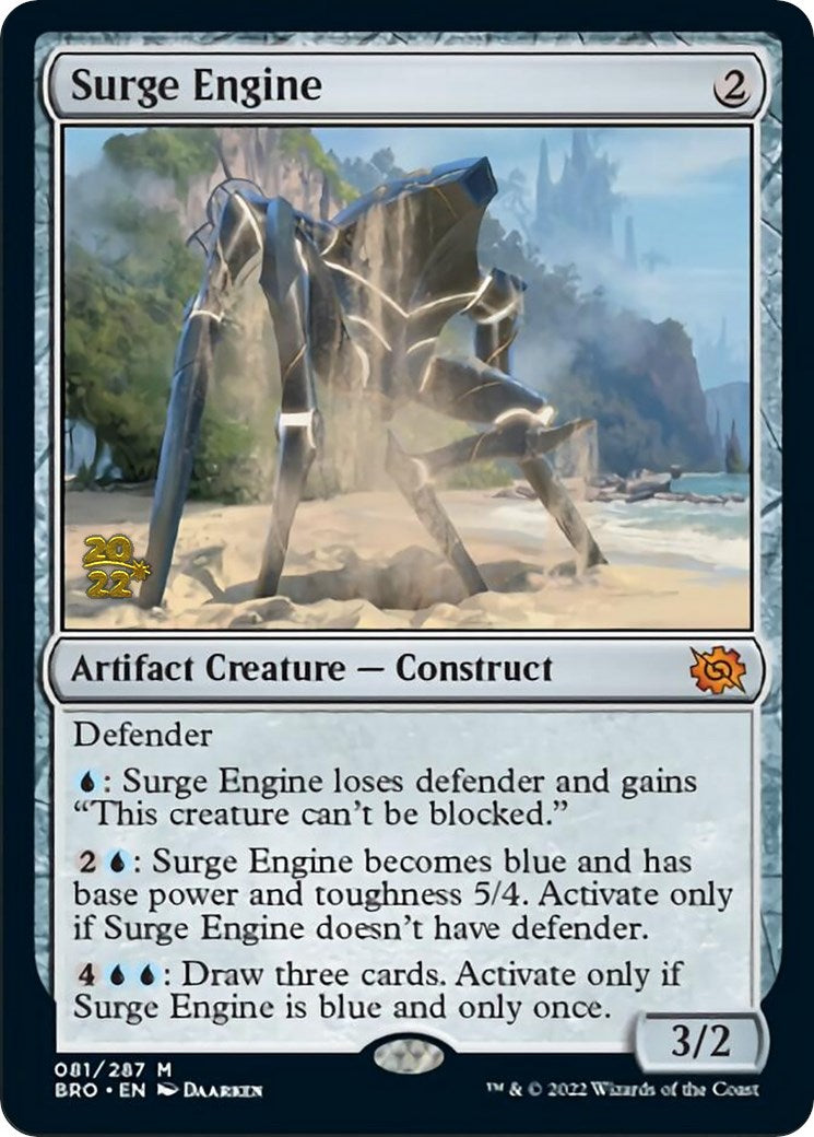 Surge Engine [The Brothers' War Prerelease Promos] | Anubis Games and Hobby