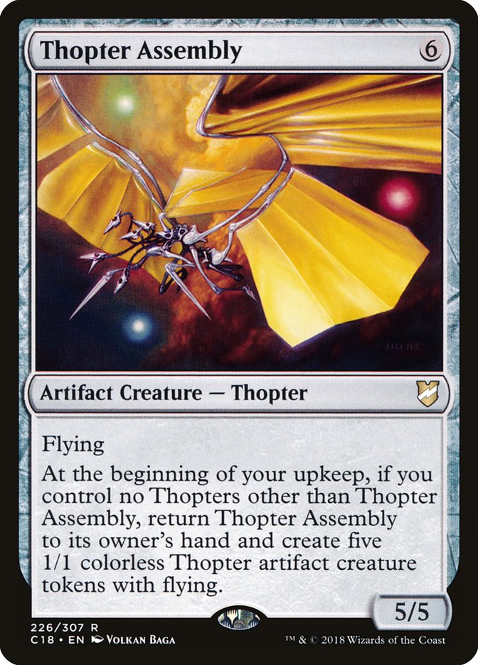 Thopter Assembly [Commander 2018] | Anubis Games and Hobby