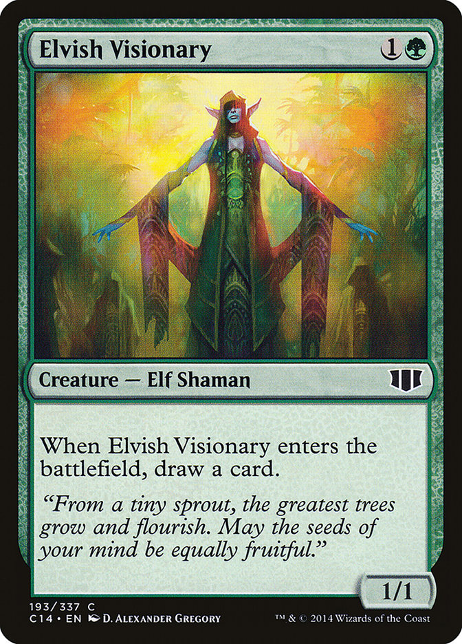 Elvish Visionary [Commander 2014] | Anubis Games and Hobby