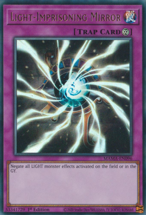 Light-Imprisoning Mirror [MAMA-EN096] Ultra Rare | Anubis Games and Hobby