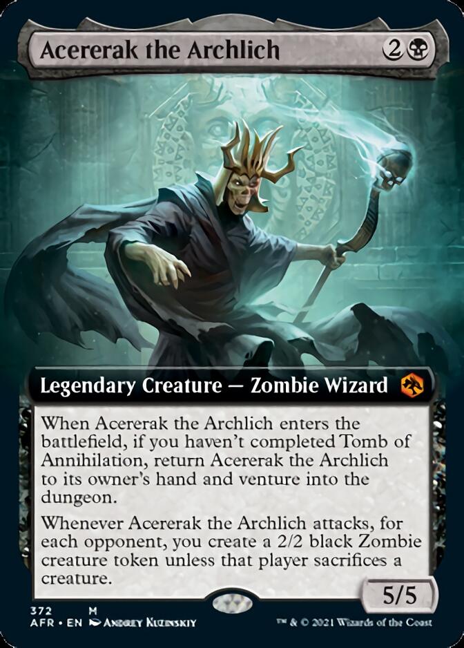 Acererak the Archlich (Extended Art) [Dungeons & Dragons: Adventures in the Forgotten Realms] | Anubis Games and Hobby
