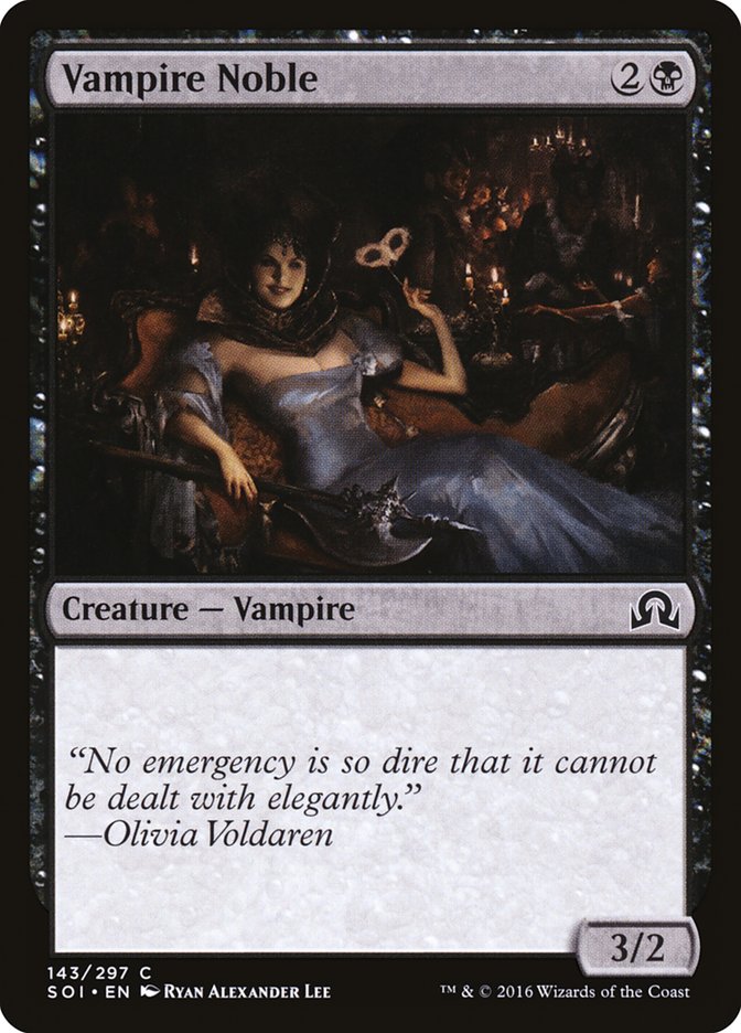 Vampire Noble [Shadows over Innistrad] | Anubis Games and Hobby