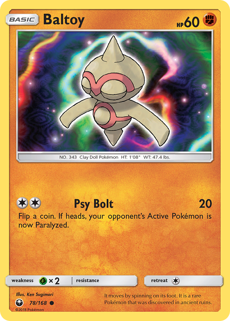 Baltoy (78/168) [Sun & Moon: Celestial Storm] | Anubis Games and Hobby