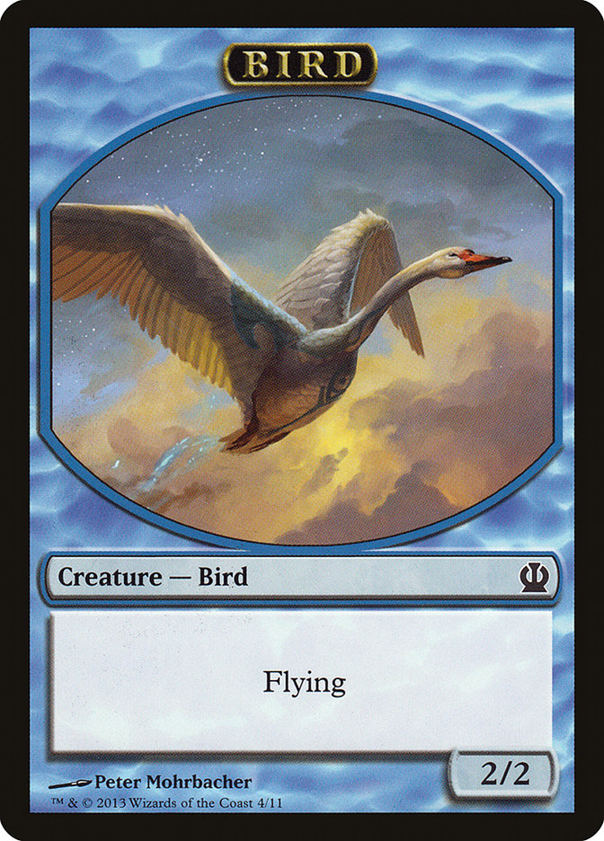 Bird Token [Theros Tokens] | Anubis Games and Hobby