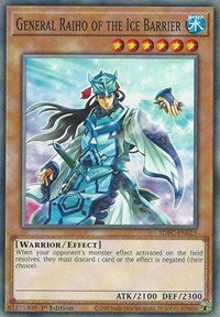 General Raiho of the Ice Barrier [SDFC-EN015] Common | Anubis Games and Hobby