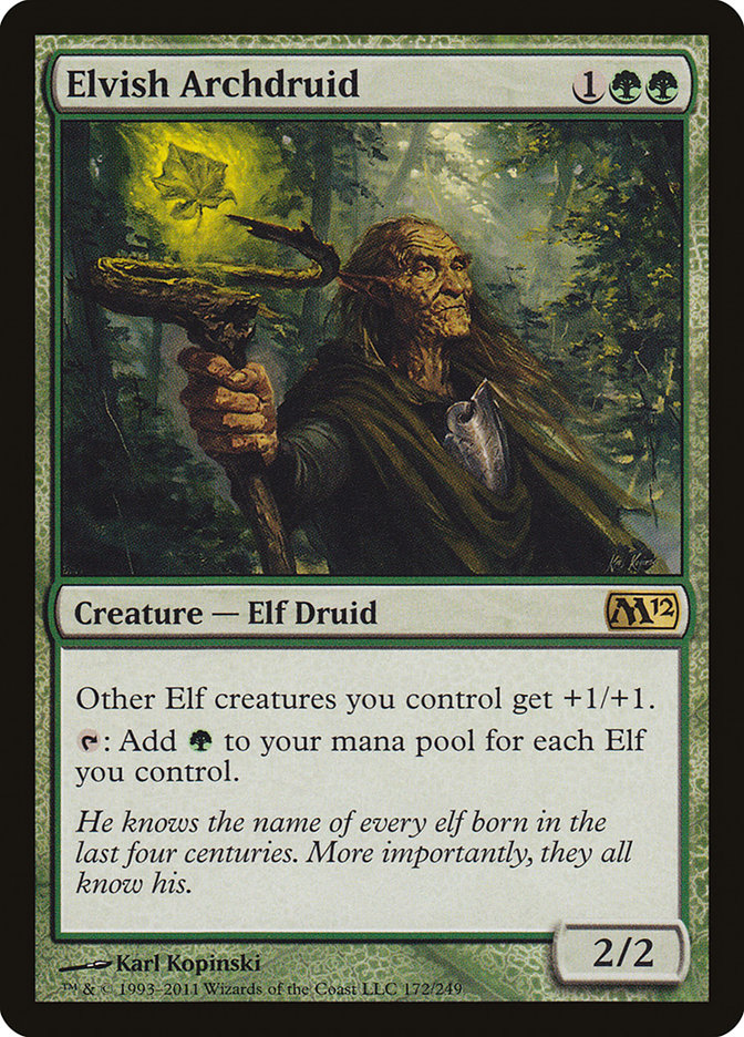 Elvish Archdruid [Magic 2012] | Anubis Games and Hobby