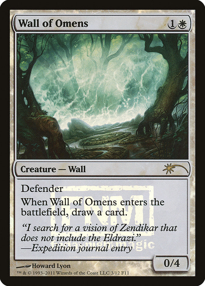 Wall of Omens [Friday Night Magic 2011] | Anubis Games and Hobby
