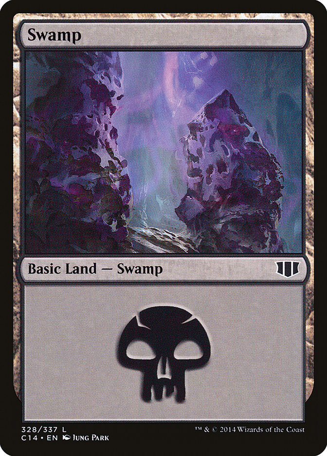 Swamp (328) [Commander 2014] | Anubis Games and Hobby