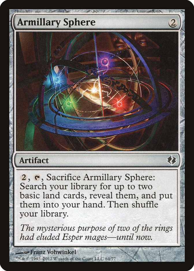 Armillary Sphere [Duel Decks: Venser vs. Koth] | Anubis Games and Hobby