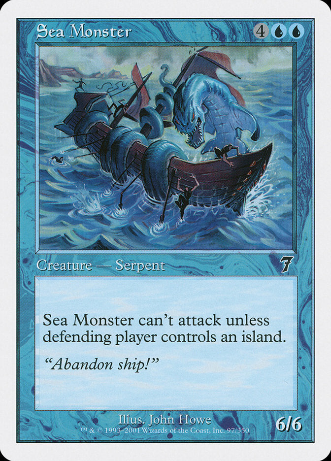Sea Monster [Seventh Edition] | Anubis Games and Hobby