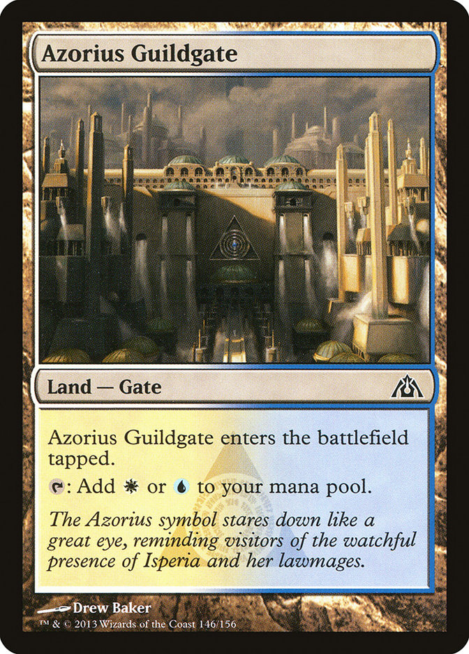 Azorius Guildgate [Dragon's Maze] | Anubis Games and Hobby