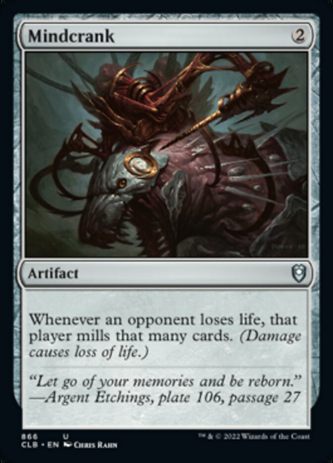 Mindcrank [Commander Legends: Battle for Baldur's Gate] | Anubis Games and Hobby