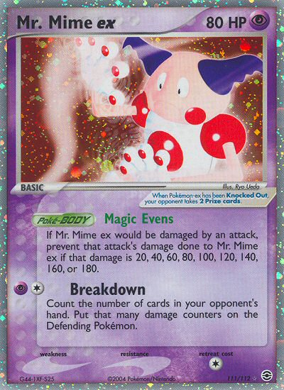 Mr. Mime ex (111/112) [EX: FireRed & LeafGreen] | Anubis Games and Hobby